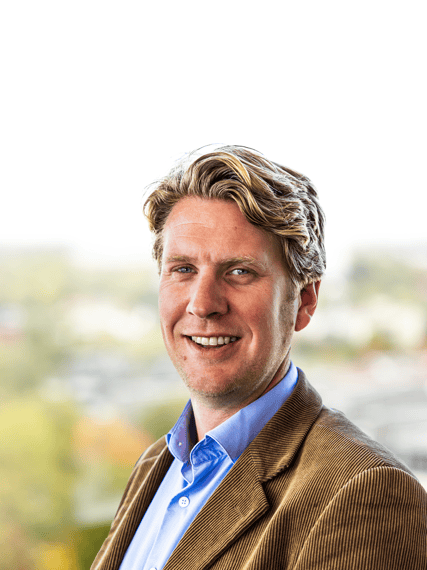 Portrett av Fredrik Kirkeby
