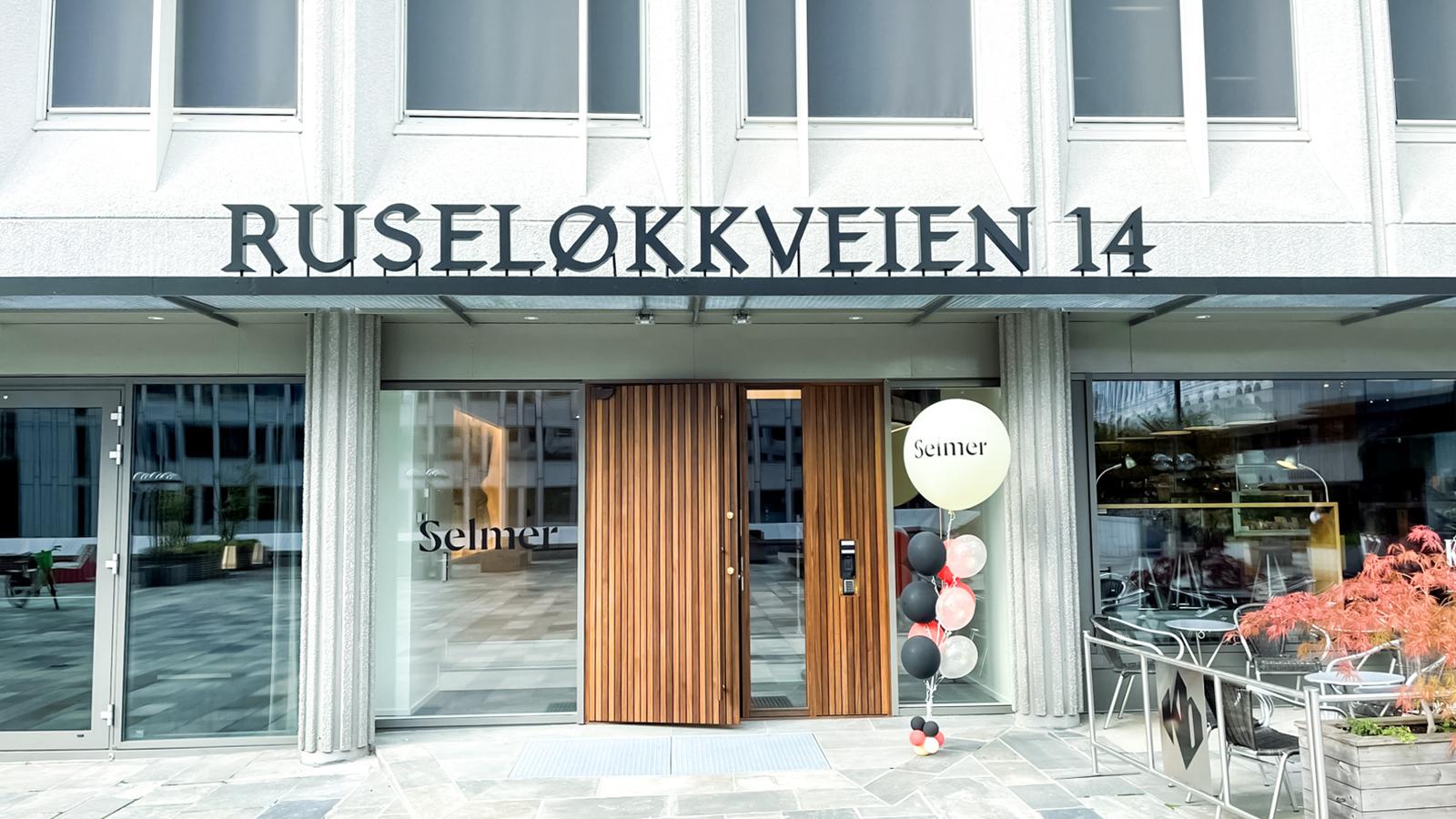 Fasade Selmer kontorbygg